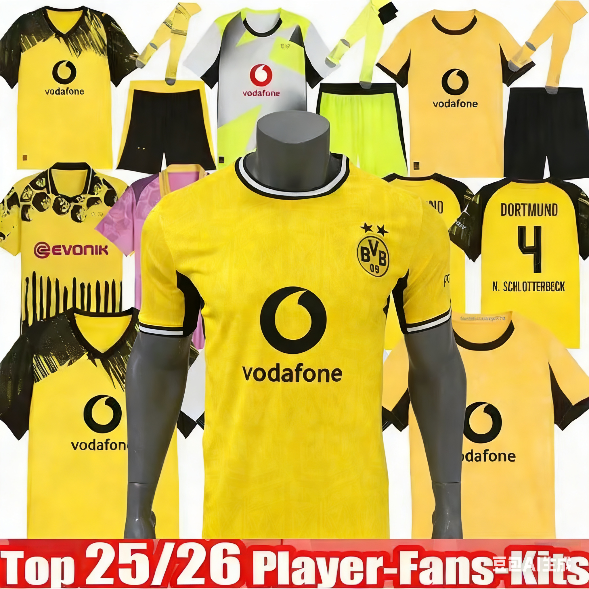 HALLER Soccer Jerseys 25 26 REUS 2025 2026 soccer football top shirt NEONGELB HUMMELS BRANDT DORTMUND Men Kids Special Kit maillot de foot
