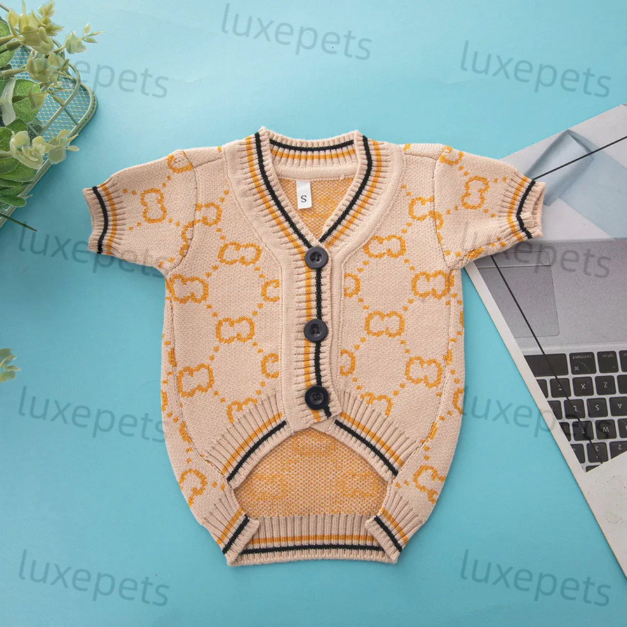 Outdoor Coats for Dog Designer Dog Clothes Pet Sweater Winter Warm Knitted Weather Pets cbca51