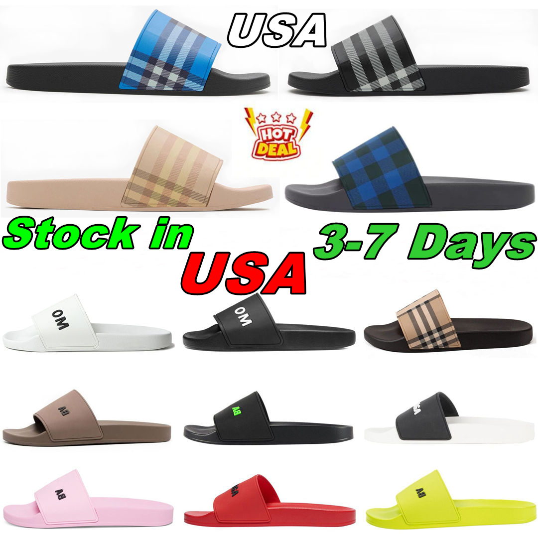 2026 Designer Fashion Slipper Sliders Paris Slides Sandals Slippers For Men Women Hot Unisex Pool Beach Flip Flops With Box Size 35-46