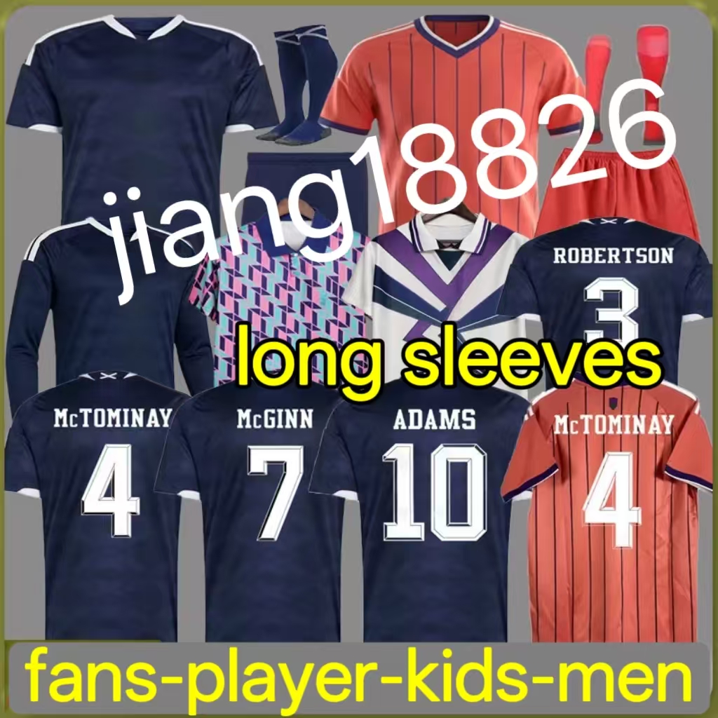 2026 World Cup scotland football shirt Soccer Jerseys ROBERTSON McTominay McGREGOR SHANKLAND MCGREGOR Homemaillot de Foot men kids kits 26 27 S-4XL
