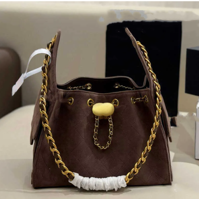 designer tote summer 25 25c 25s bag genuine grained leather silvery black calfskin chain shoulder hobo mirror quality purse women clutch sac handbag