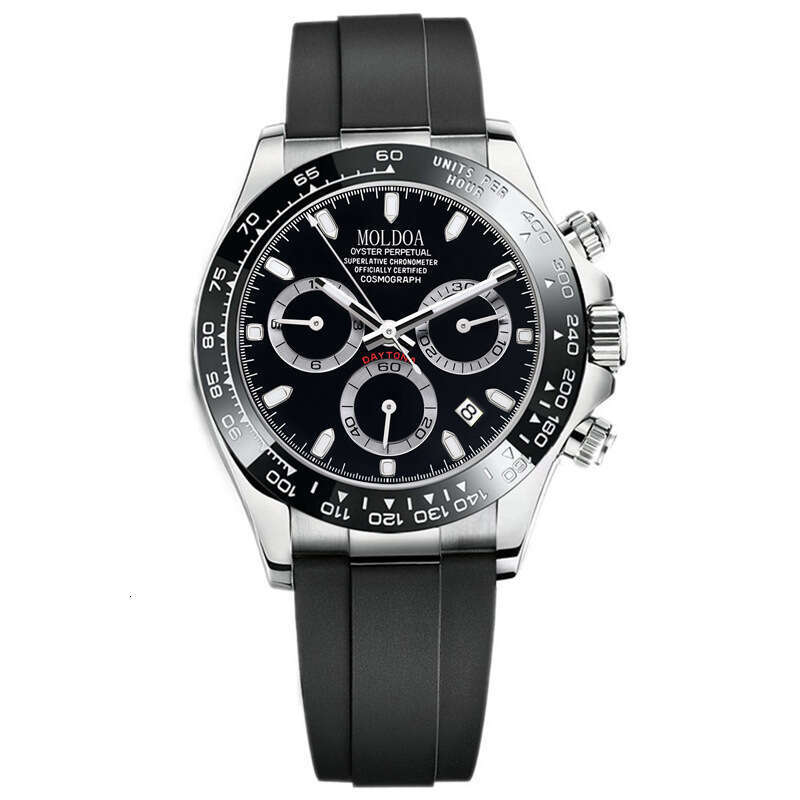 Fashionable hollow mechanical watch, calendar, waterproof quartz watch