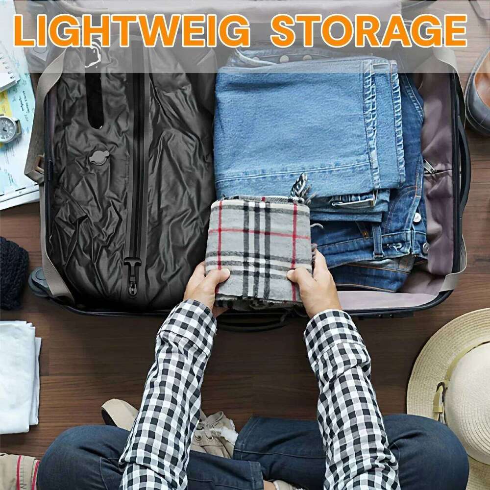 Travel TPU Space Saving Compression for Suitcase Backpack Reusable Splash Proof Vacuum Bag 26N0109
