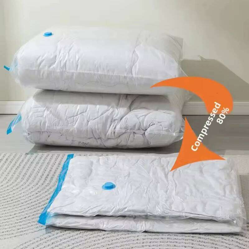 20 Pack Vacuum Storage Bags, Space Saver Compression for Comforters and Blankets, Sealer Clothes Hand Pump Included 26N0109