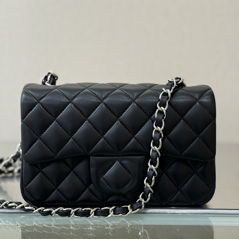 Mini Classic Handbag Designer Shoulder bag lambskin Crossbody bag 20cm With Box CA69900