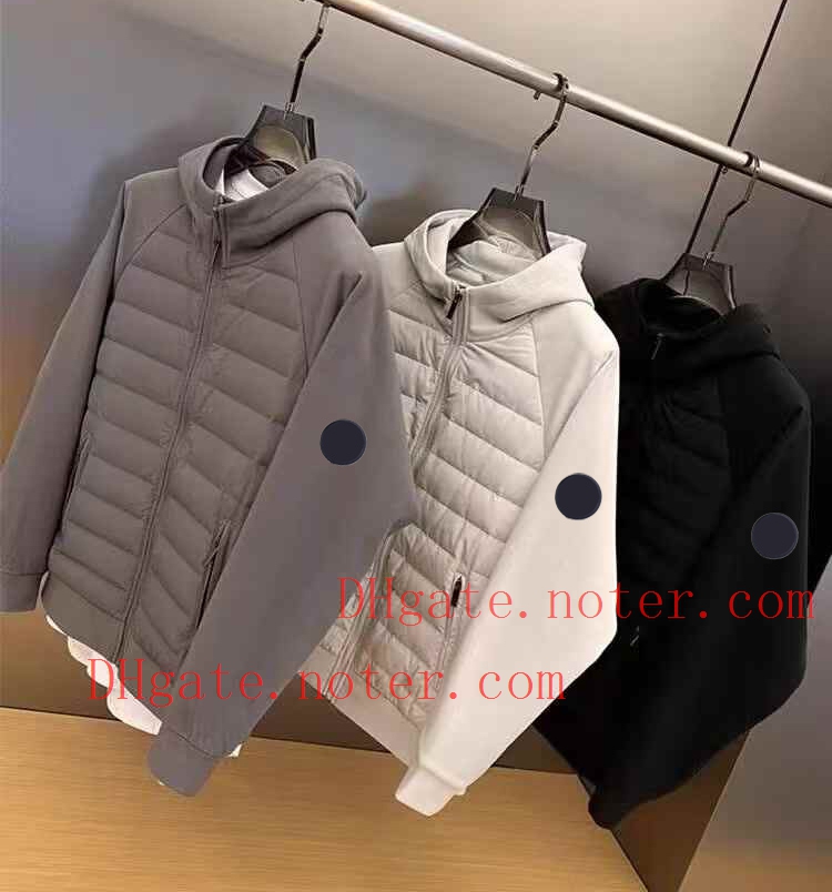 Designer Mens Jackets Hoody Coat Mens Jacket tracksuit Crossbadge Arm black badge Cotton Casual hoodies Zippers Full-Zip Snow Travel Windproof Male Outwears Coats