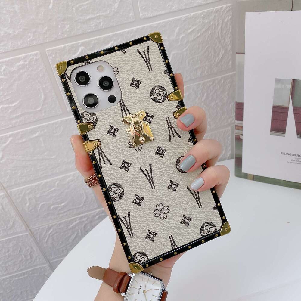 Phone case For iPhone 17 pro max Suitable for iPhone 16 pm Classic Fashion Leather Texture Apple 15 Samsung S24 Trendy Brand Phone Case Fashion