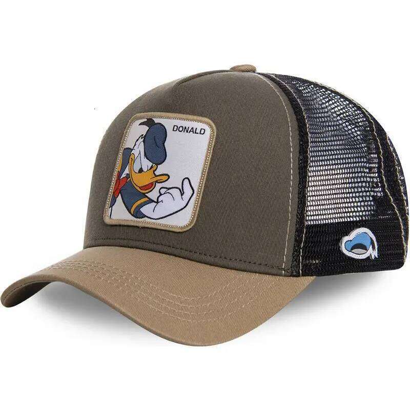 Disney Cartoon Disney Mickey Goofy Sun Protection Baseball Cap Kawaii Donald Duck Outdoor Visor Sports Adjustable Trucker Mesh Hat XJ260109