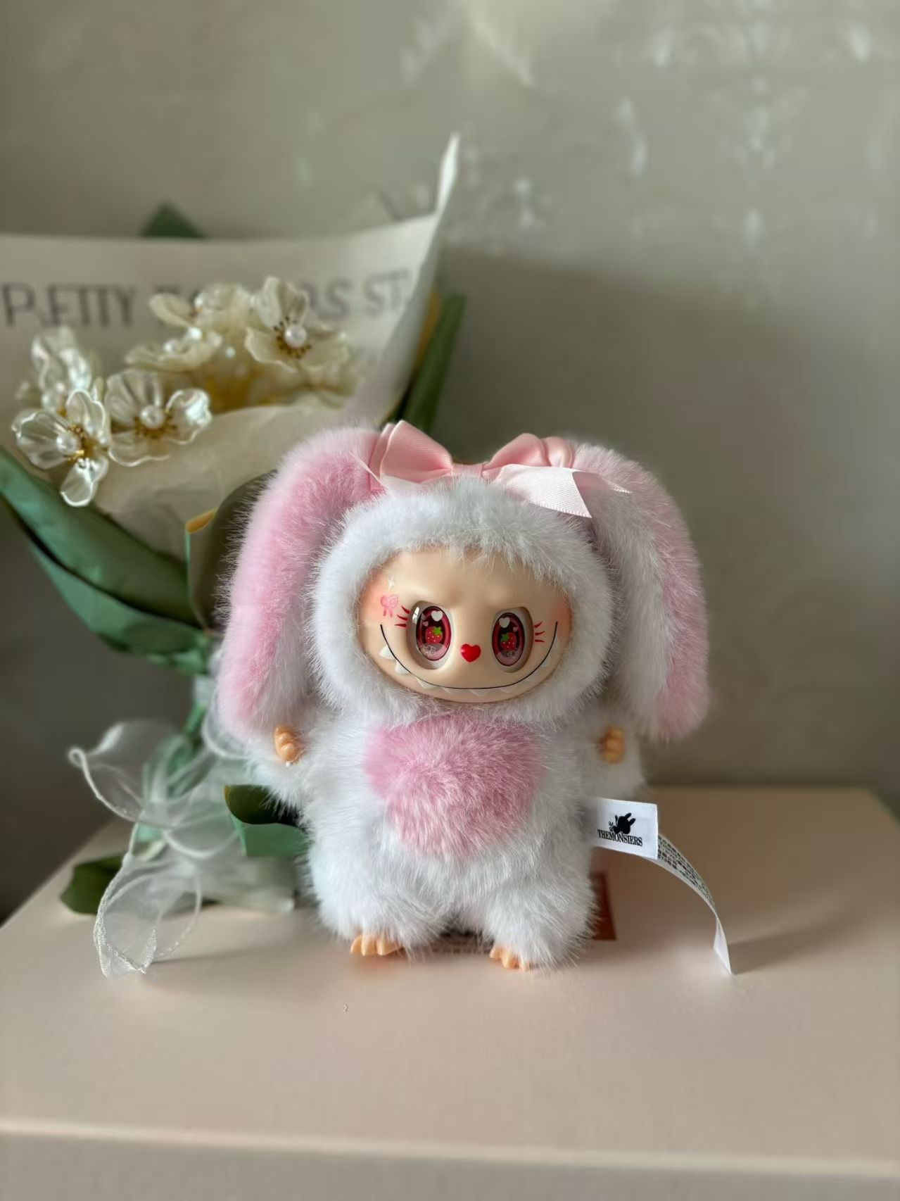 Labubu Bunny Doll Gen 6 Gen 3 Macaron Series, Surprise Blind Box Kiwi Color Version 6.0 QIAOWANTONG