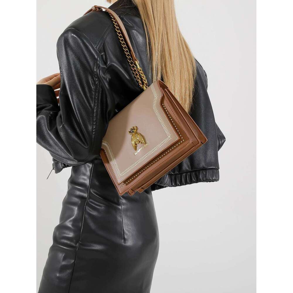 2025 Popular Fashion Chain Minority Design Shoulder New Style Versatile Crossbody Bag XJ260109