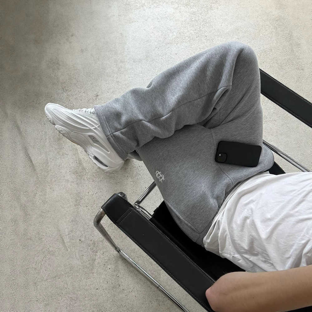 Men's Tracksuits Letter Embroidery Zip Baggy Casual Pants Suit Harajuku Fashion Women Retro Hoodies Couple Sweatshirt Unisex SweatpantsXJ260109