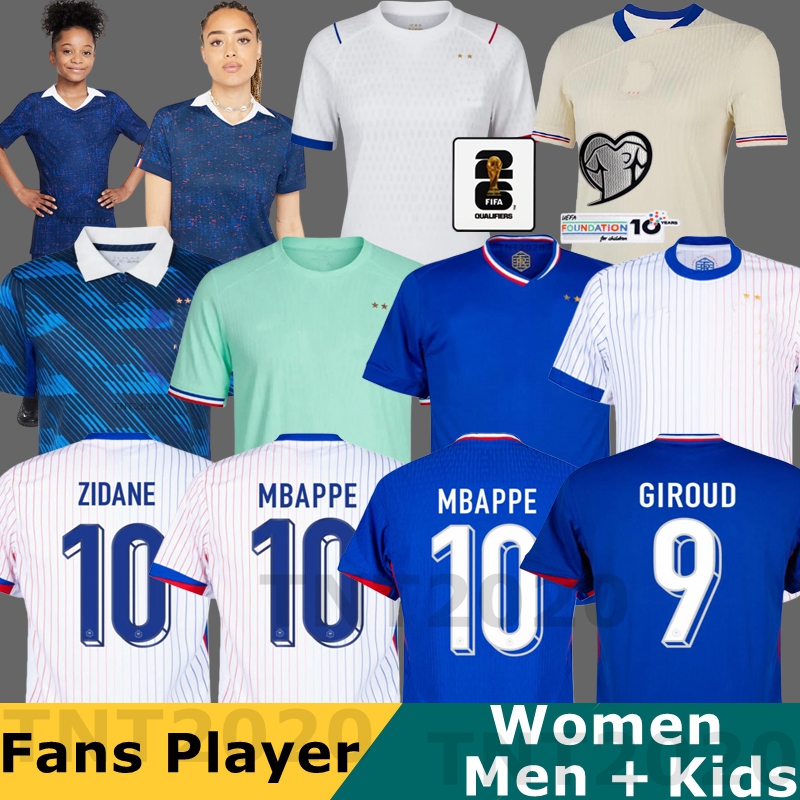 2025 2026 French MBAPPE Soccer Jerey final BENZEMA GIROUD GRIEZMANN SALIBA OLISE KANTE POGBA THURAM KOLO 2024 25 26 CHERKI Maillot De Foot Equipe Football Shirt