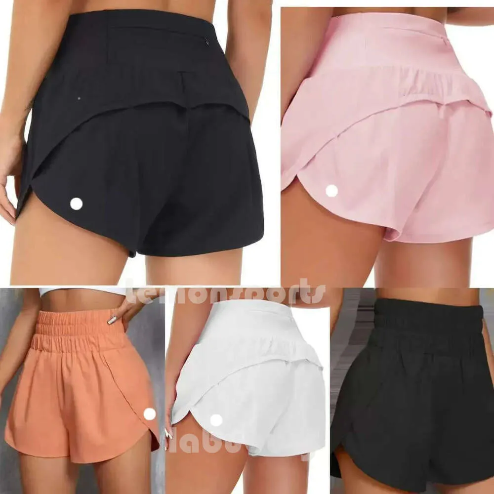 New Speed luluity lemonic Short leggings Women's High Quick Workout Shorts jump close sno awkward yoga Pilates Jogging luluity lemonic pants skirts mens
