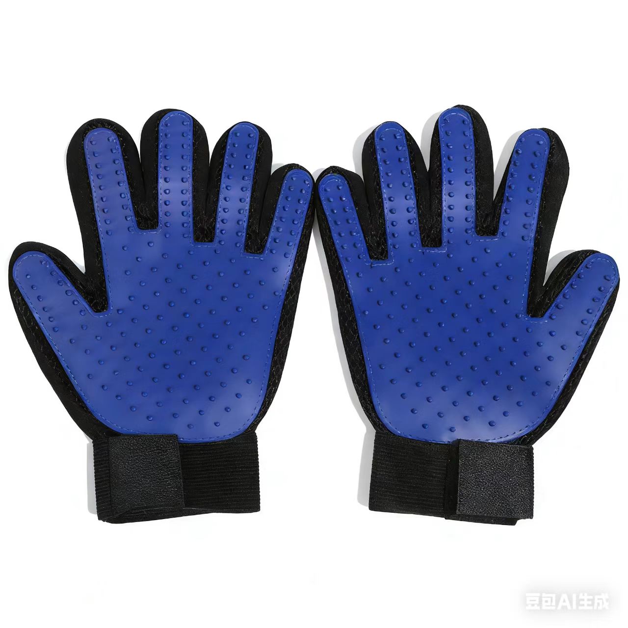 Multi-Color Cat Petting Glove - Reusable Pet Hair Remover Glove, Gentle Deshedding Glove for Cats/Dogs Loose Fur