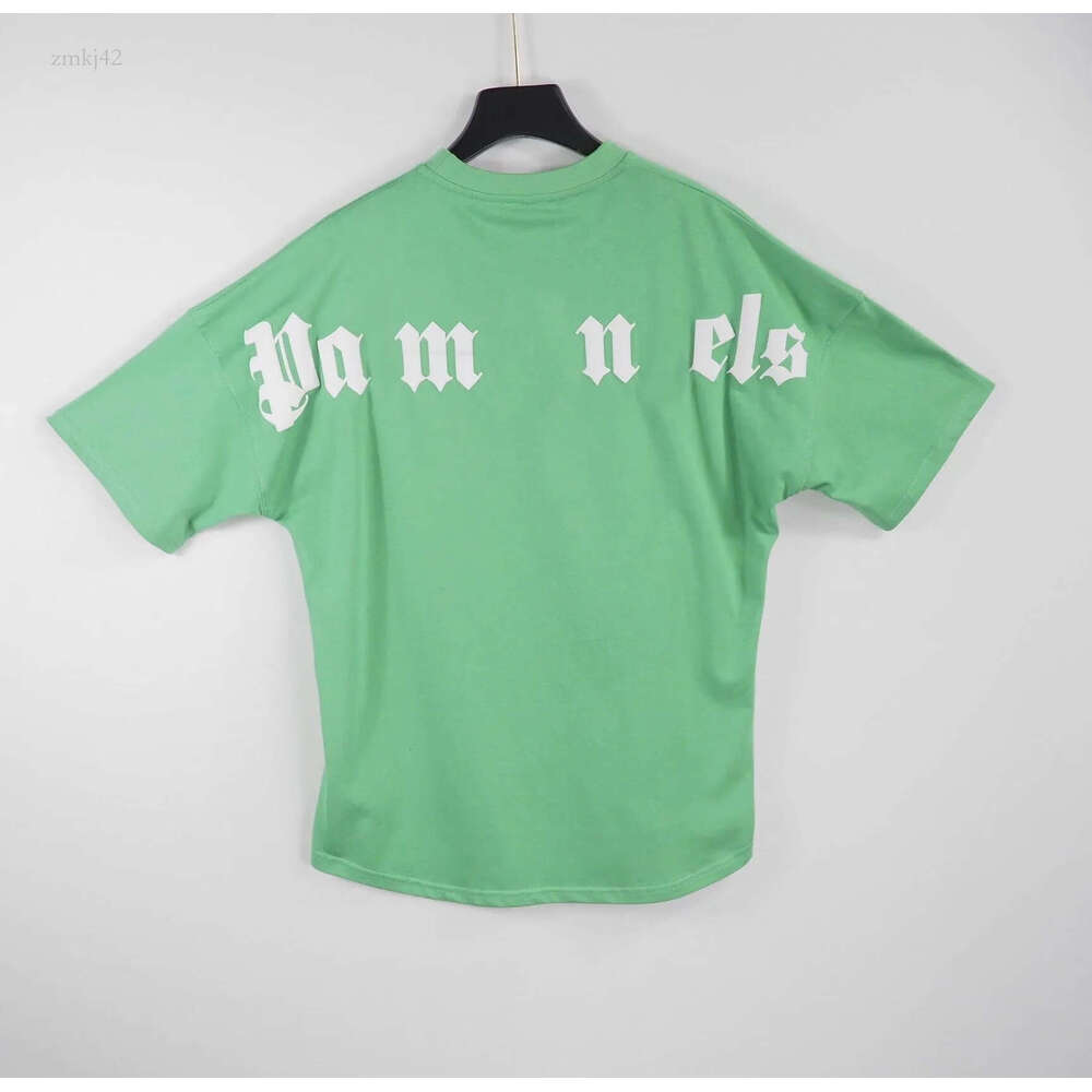 Palm T-Shirt Summer New High Quality Clothing Paris Designer Angela T-Shirt Luxury Mens Womens Clothing Casual T-Shirt Fashion Round Neck Short Sleeve T-Shirt 8b8
