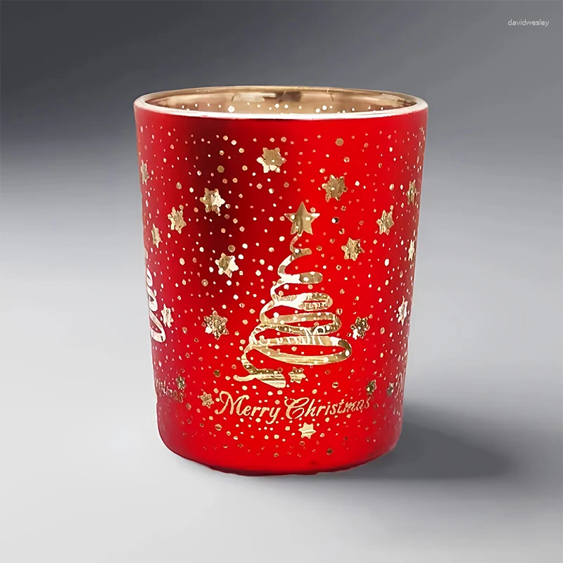 Candle Holders Christmas Series Year Decorative Candlestick Cups Custom Home Fragrance Birthday Gifts H260310