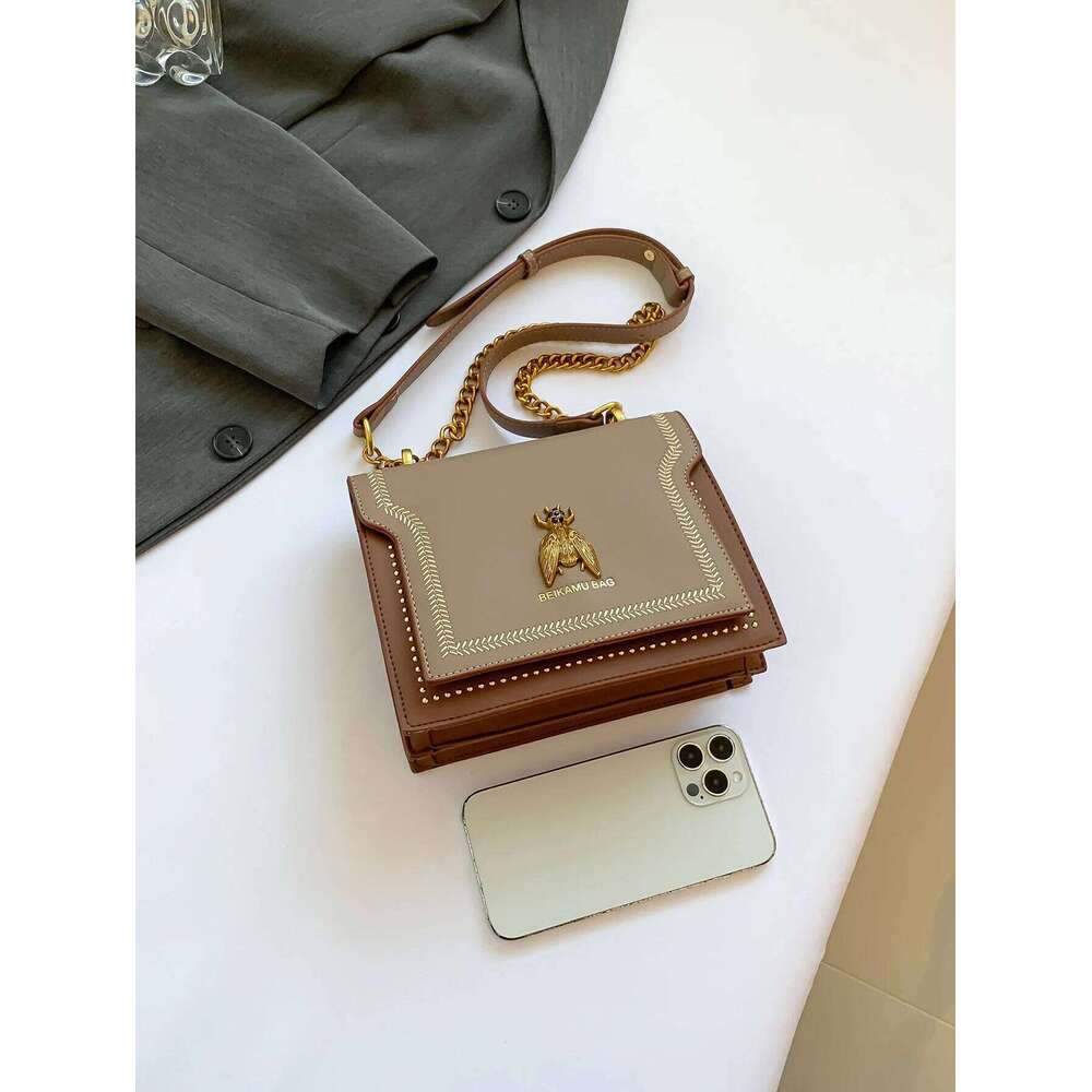 2025 Popular Fashion Chain Minority Design Shoulder New Style Versatile Crossbody Bag XJ260109