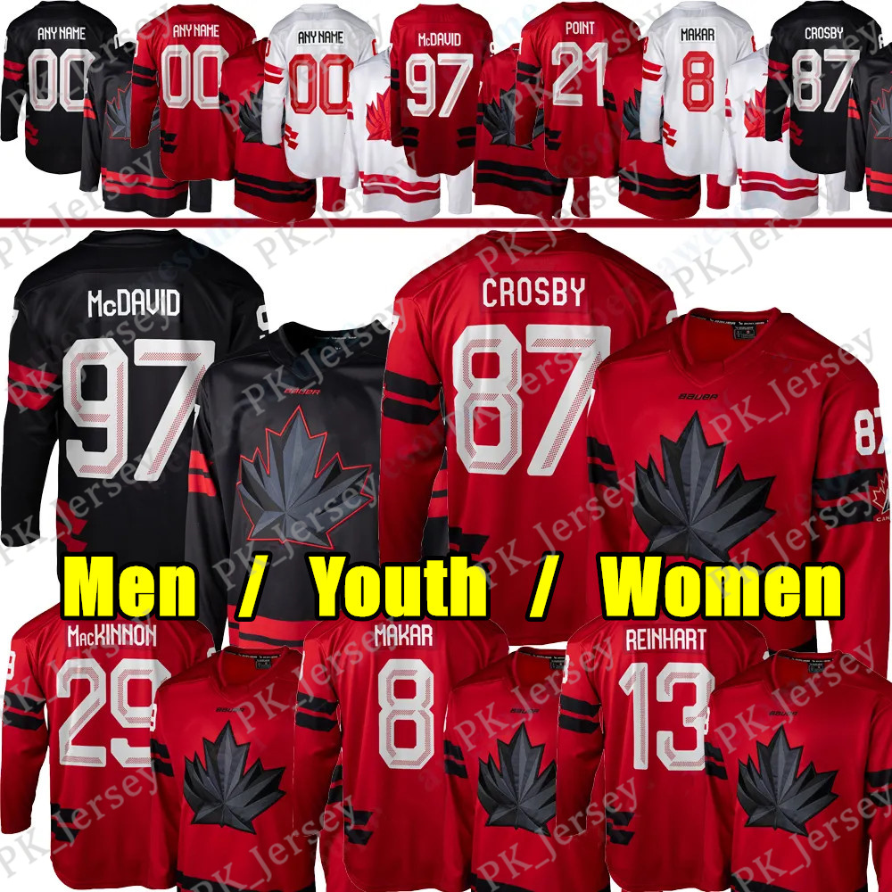 #87 Sidney Crosby team canada hockey jersey 2026 olympices jersey #97 Connor McDavid Macklin Celebrini Nathan MacKinnon Cale Makar Mitch Marner Brad Marchand jerseys