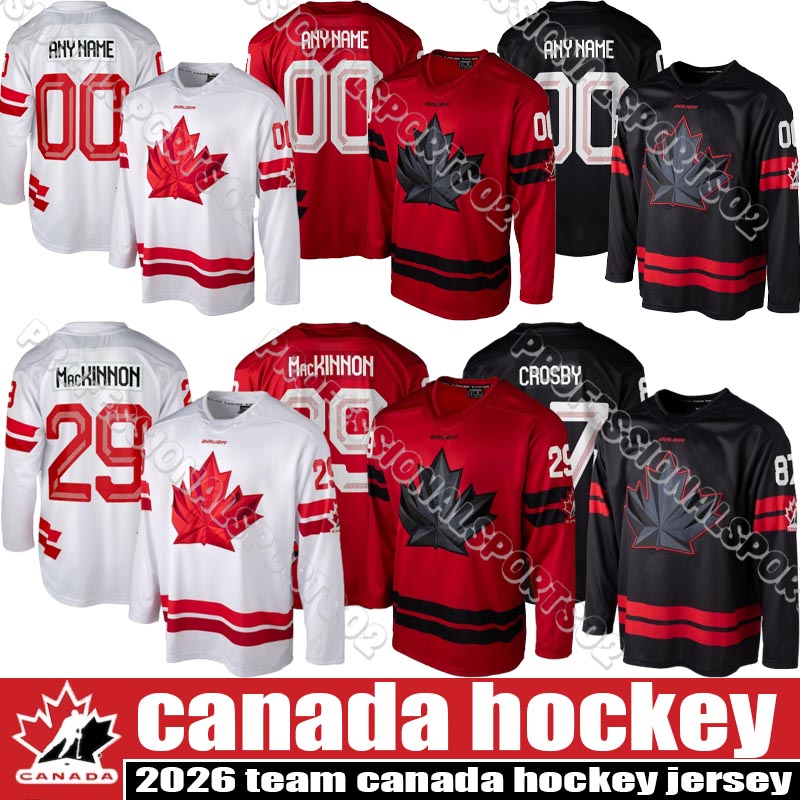 2026 canada hockey jersey team canada hockey jersey 2026 4 nations face-off jersey canada United States Finland Sweden Hockey Jerseys
