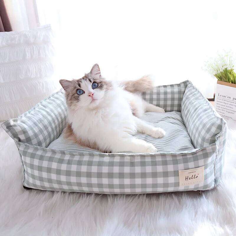 Dog Cats Puppy House Kennel For Indoor Dogs Small Medium Cat Sofa Sleeping Bed Furniture Pet Supplies Accessories 26N0109