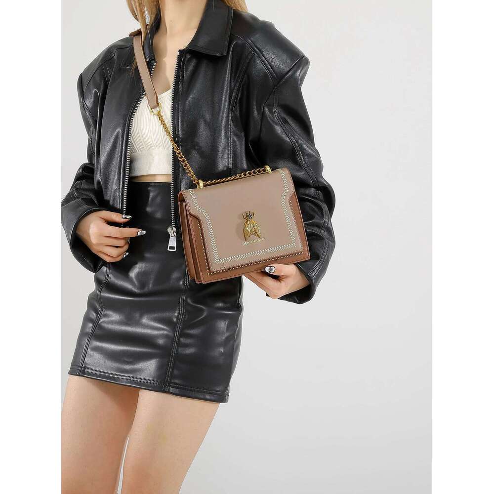 2025 Popular Fashion Chain Minority Design Shoulder New Style Versatile Crossbody Bag XJ260109