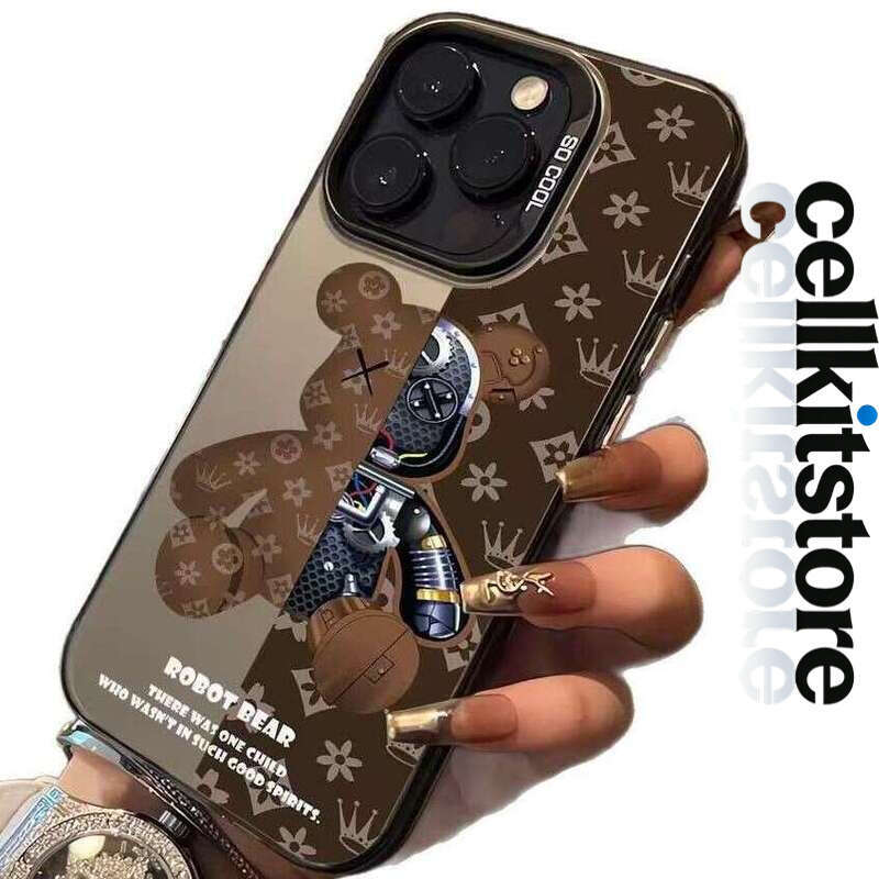 iPhone case Bear Compatible with Apple 17 Air Phone Case iPhone 16 New Model 15 Pro Trendy Brand 14 Premium 13 Cool