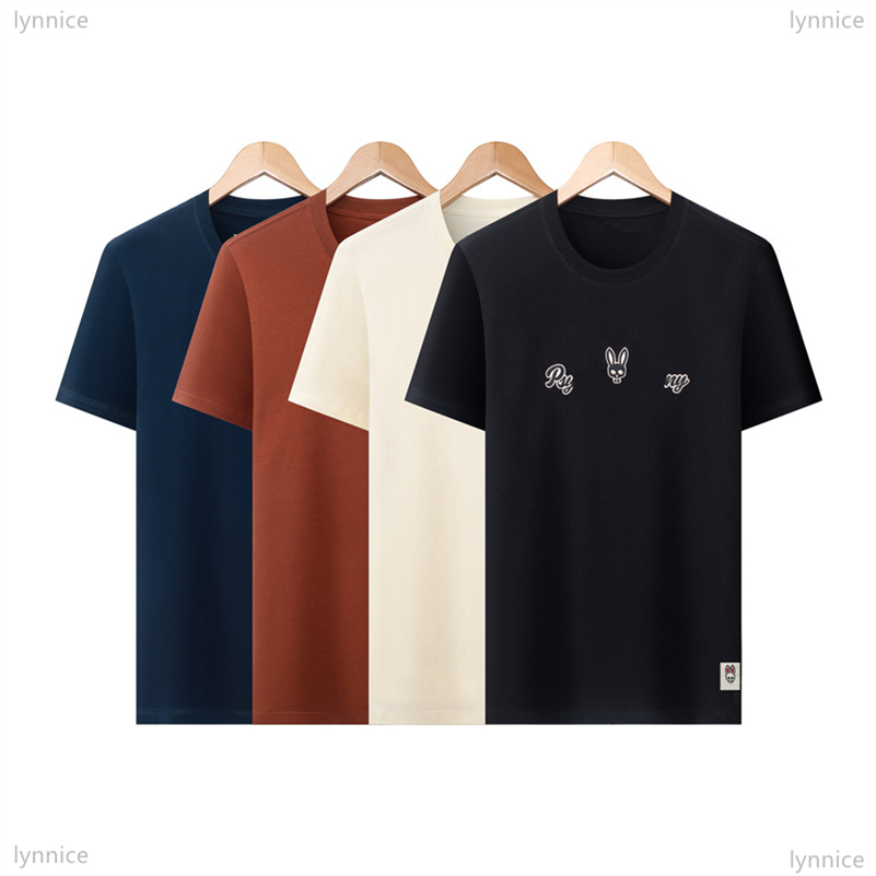 Mens Bunny Shirts physcobunny Designer Tshirt Casual T-Shirt Crew Neck Business Tees 2026 Summer Pure Cotton Short Sleeve Clothes USA Luxury Skull Rabbit T Shirt