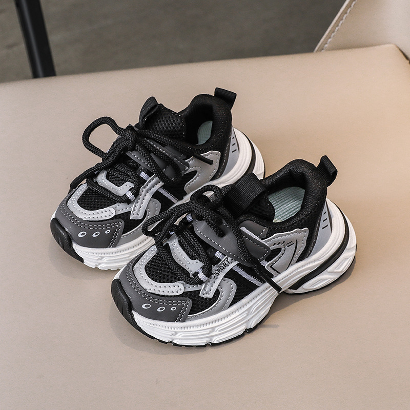 Sport Girl Casual Shoe Spring New kids Anti slip Soft Sole Sports for Preschool Running Shoes Trend