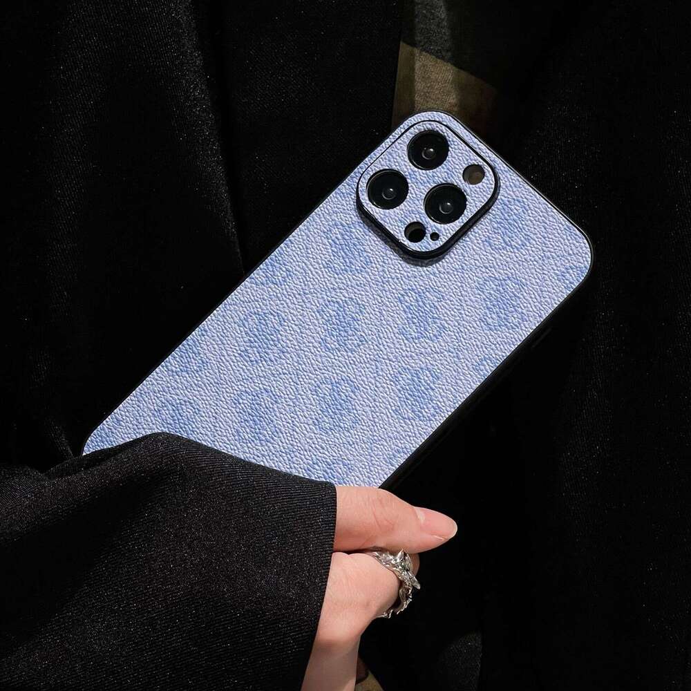 2-in-1 Leather iPhone Case, Lychee Texture Full Protection Shockproof Cover Compatible with iPhone 17 Pro Max/16 Pro/14/12/11