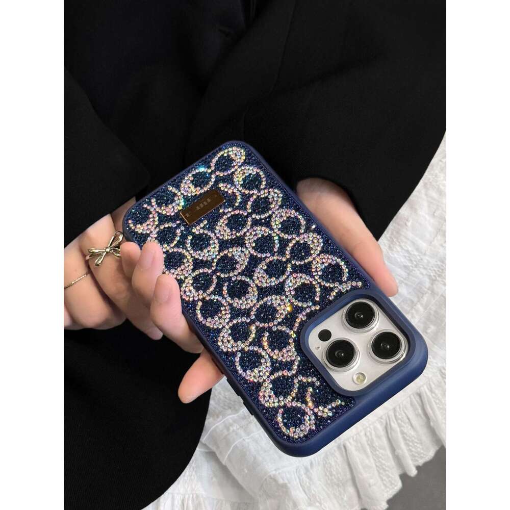 Phone case For iPhone Foreign Trade Exclusive Skin Feel Diamond Protective Case for iPhone 17 Pro Max Apple 16 Shockproof and Drop-resistant