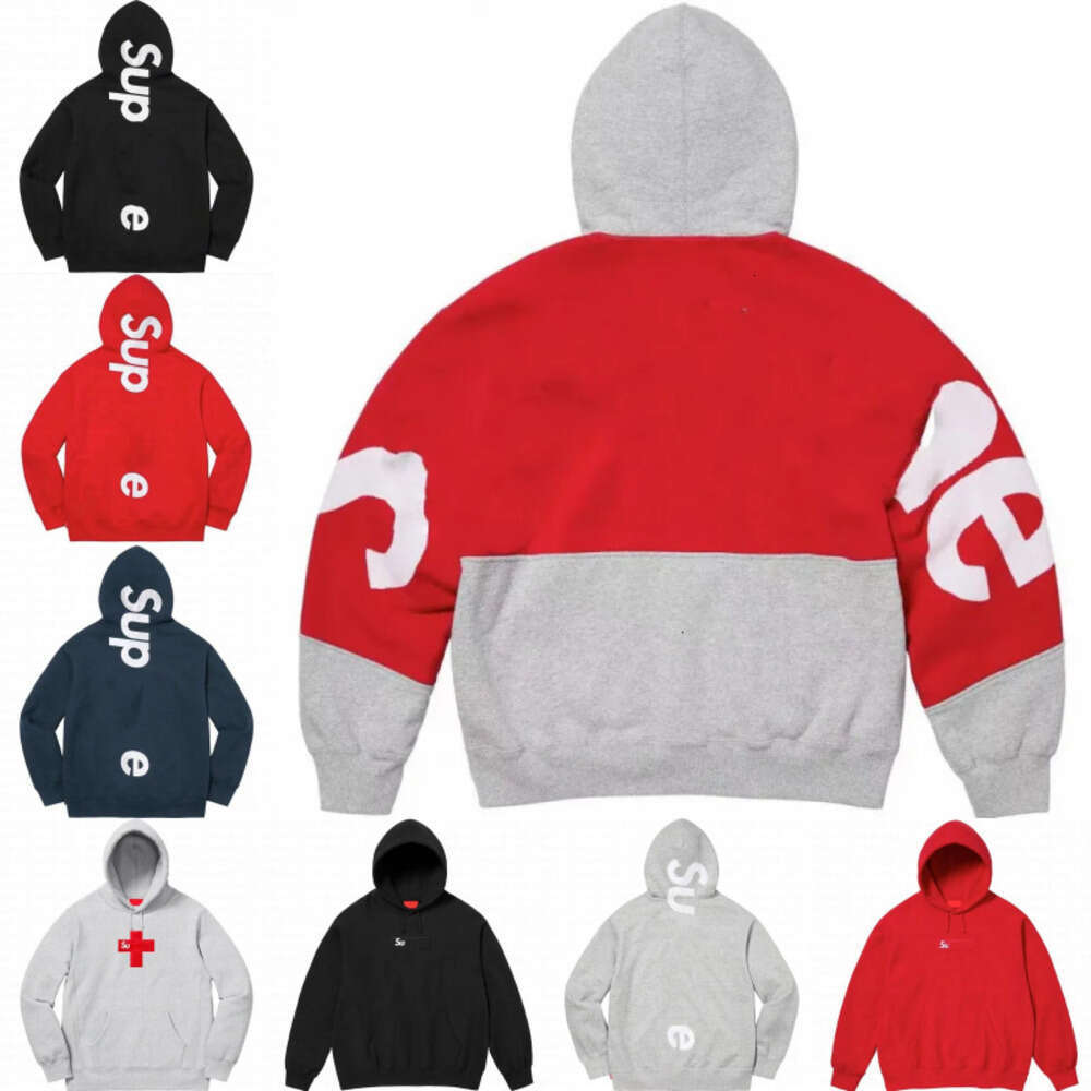 Supremely Mens Hoodie Designer Letter Hoodie Men Women Hip-Hop Luxury Trands Hoodies Sup Brands Loose Jacket Shirt Fashion High Streets Y2k Style Sweaters