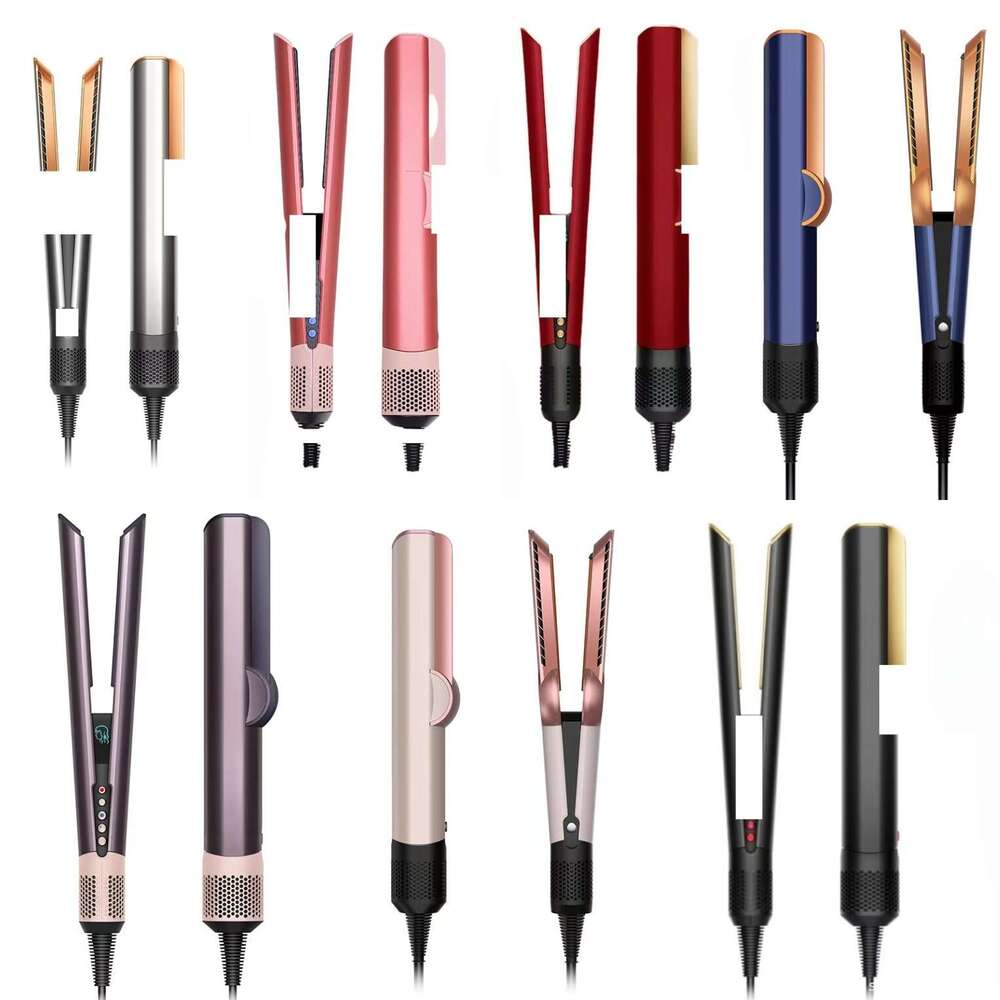 Hair straightening iron hair straightener hair dryer flat iron straight clip straighten hair thermal straightener all-in-1 styling tool salon fashion home trave