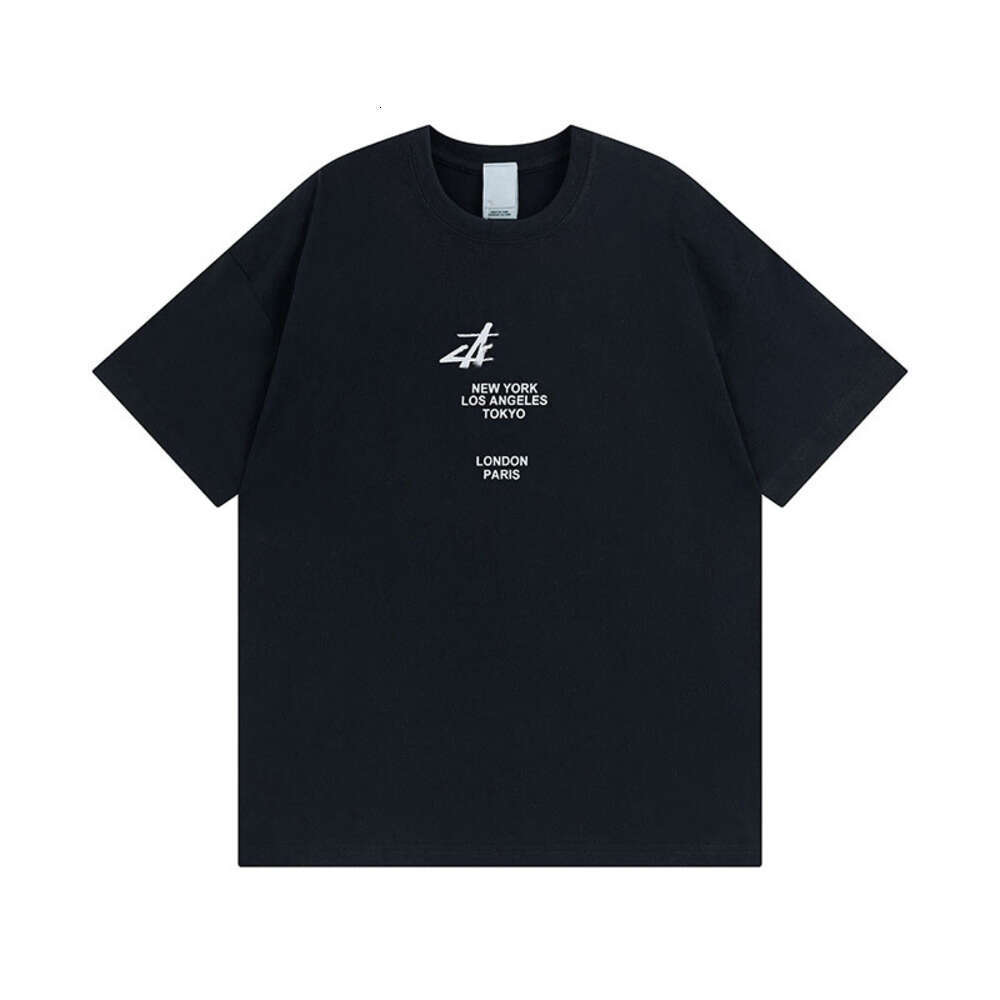 Stussysshirt Mens Designer Cotton Black 8Ball Sweatershirt T Shirt Letter Print Graphic Stussylys Tee Hip Hop Loose Sports Y2k Graffiti Short Sleeve Tops Ad2