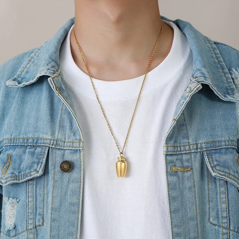 Urn Necklace Pendant for Ashes Cremation Jewelry 260104