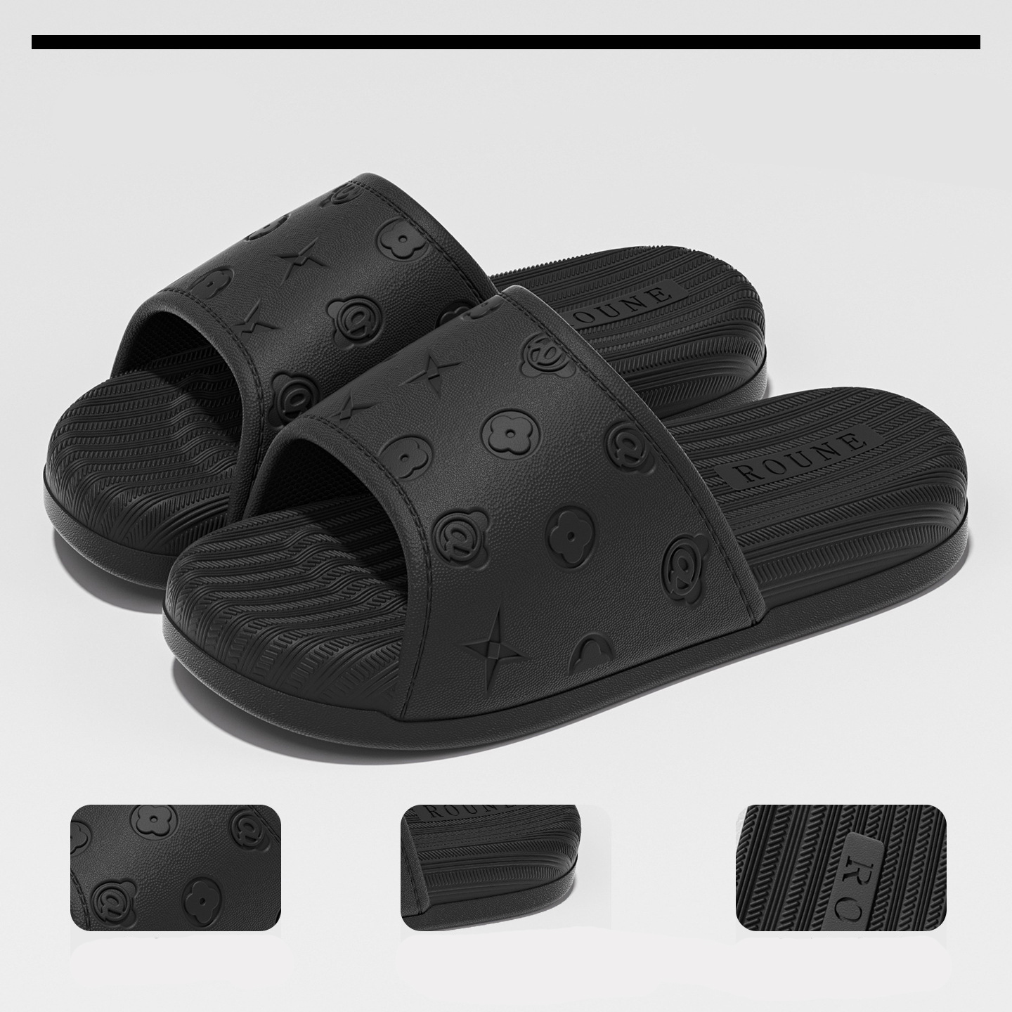 hot Free shipping designer Men summer outdoor wear breathable thick bottom EVA sports slippers anti slip outdoor beach