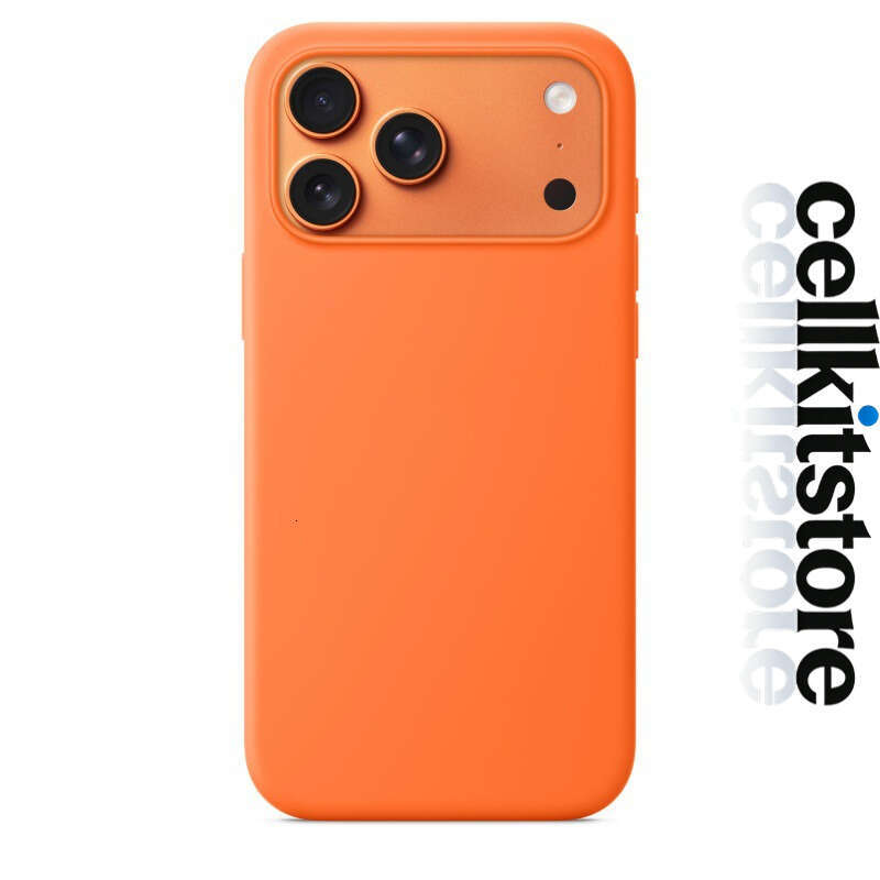 Full Coverage Liquid Silicone iPhone Case, Magnetic & Multi-Color with Camera Button Animation for iPhone 17 Pro Max