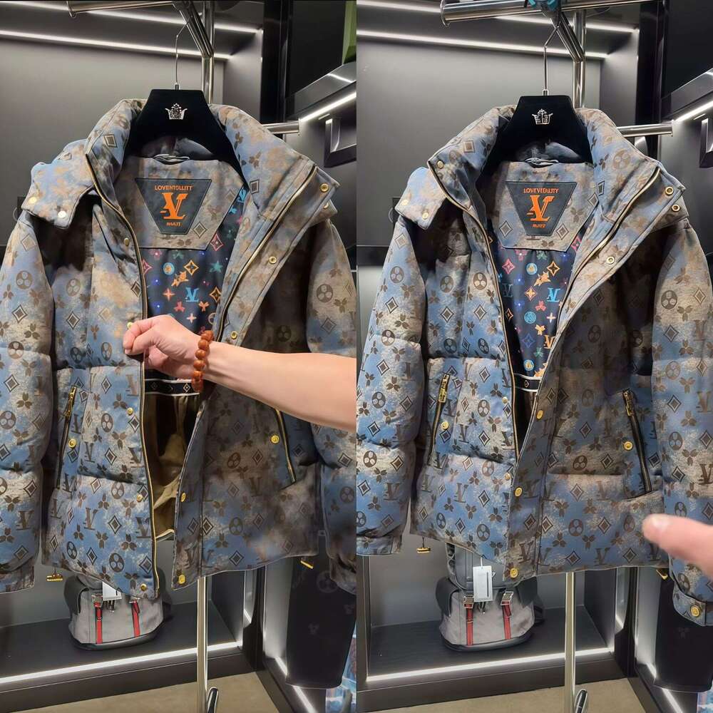 Autumn Winter New High-End Versatile Fashionable Warm Men's Fashion Cotton Jacket