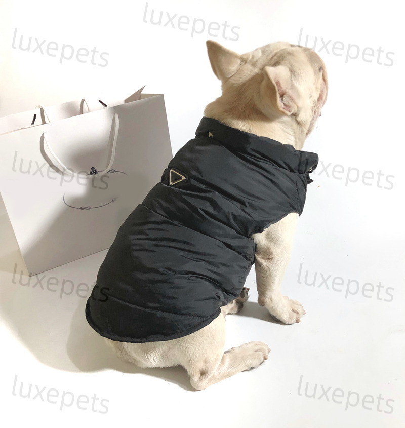 Dog Clothes Apparels Designer Dog Winter Coat Warm Waterproof Windproof Pet Vest Cold Weather Puppy Jacket with Hats for Small Medium Large bca5