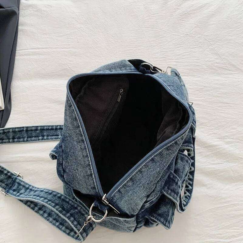 Fashion Casual Women's Crossbody High Quality Denim Shoulder Large Capacity Tote Bag Multi Functional Womens Handbags XJ260109
