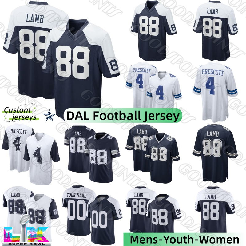 DallasS CowboysS jersey CowboysJersey George Pickens jersey CeeDee Lamb Brandon Aubrey Dak Prescott Javonte Williams Smith Aikman Flournoy Ware Football Jerseys