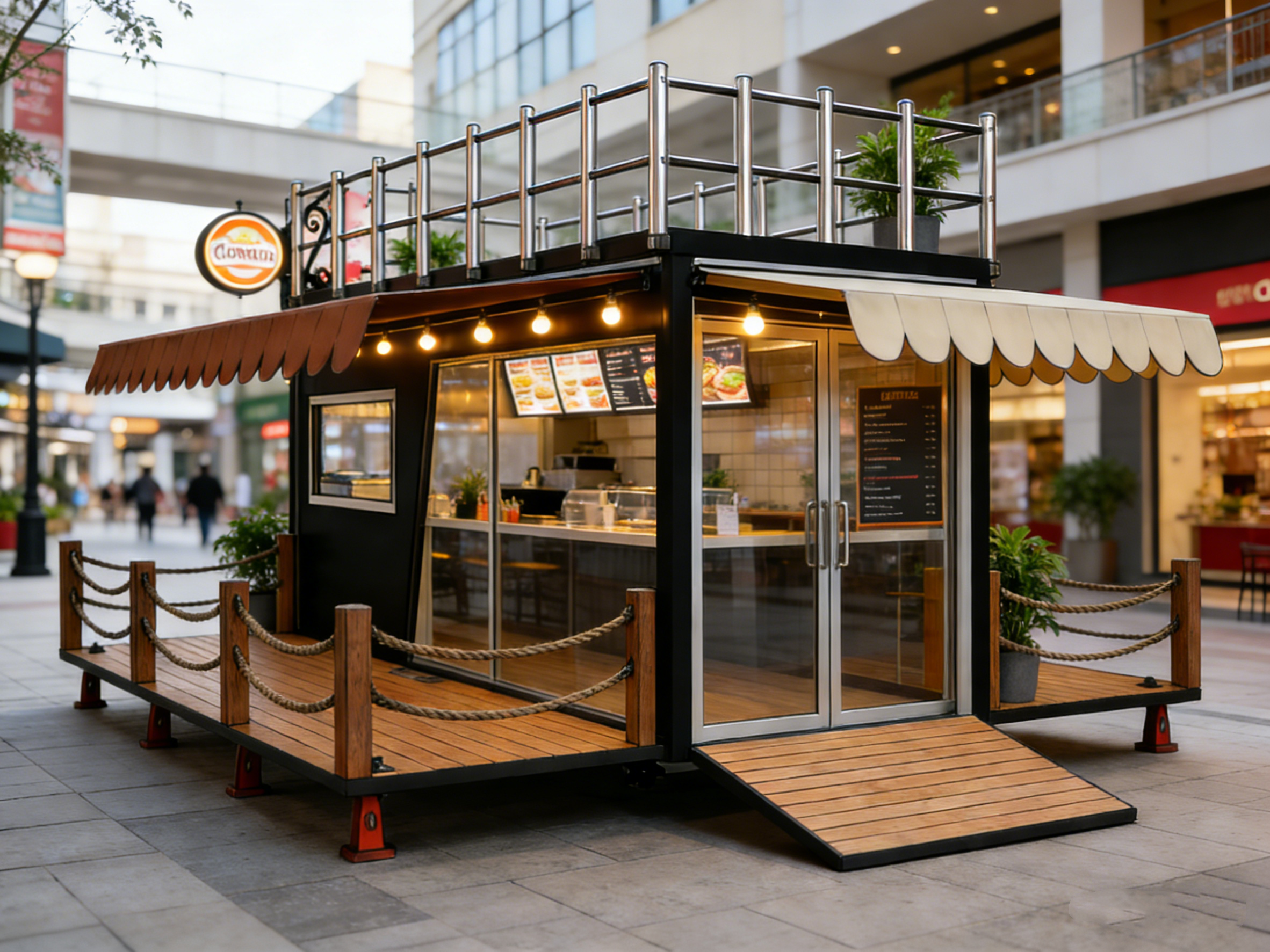 Top Quality American Standard Street Kitchen Food Truck Trailer Hot Dog Burger Mobile Fast Food Carts for Sale