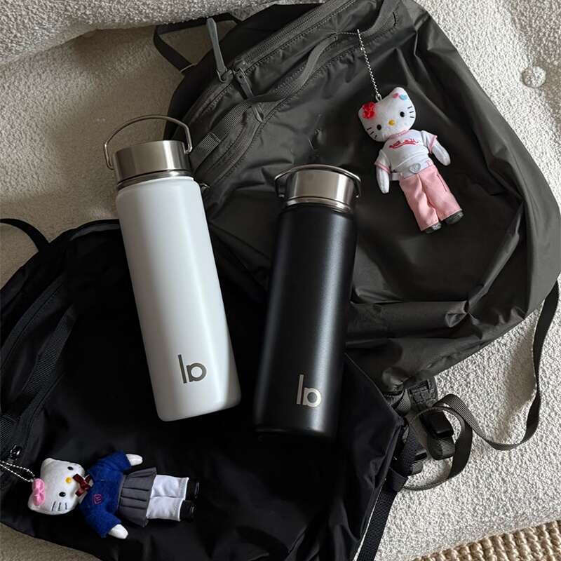 Autumn Yoga Alonessities Sports Water 304 Bottles Simple Pure Color Insulated Tumbler Mug Alonessities Cups Lid Thermal Insulation Gift Alonessities Cup men zc6