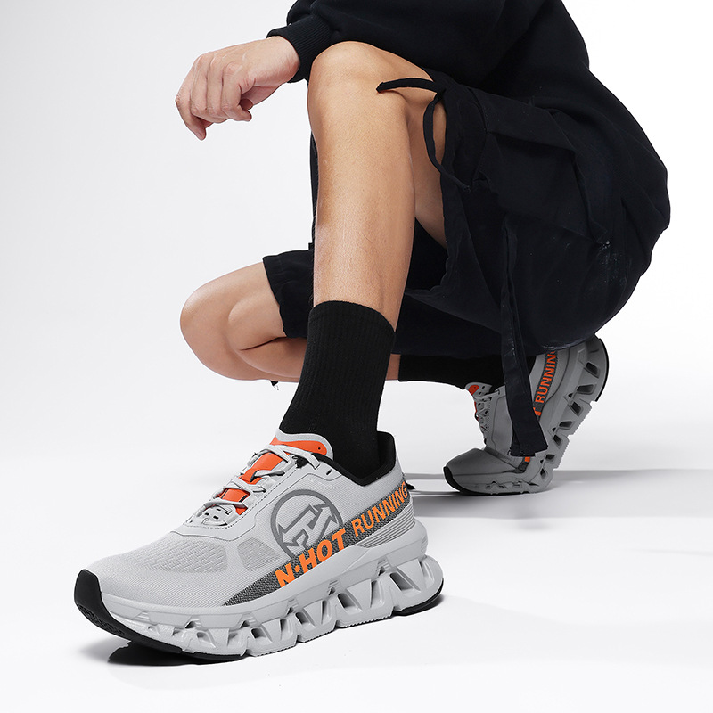 NHOT 2026 Versatile Lightweight Outdoor Shoes, Autumn Cushioned Sneakers with Breathable Upper, Flexible Sole for Walking & Jogging