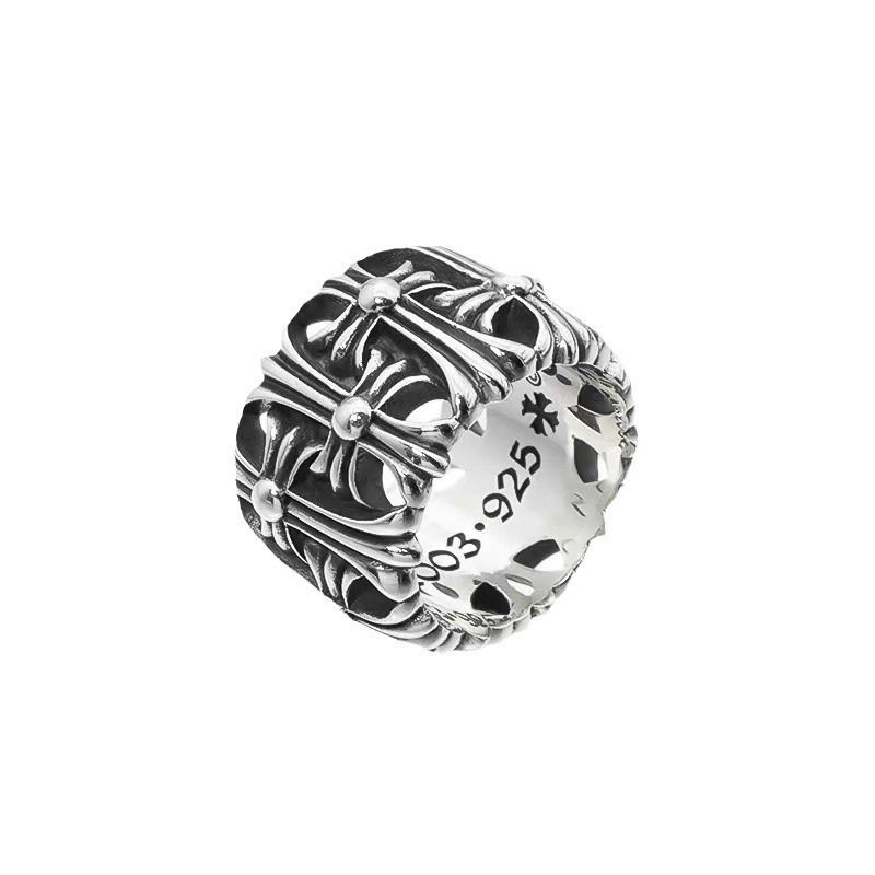 Personalized Creative Rings Trendy Matching Rings Vintage Rings High-end Cross Rings Hand Decorations Jewelry Gifts