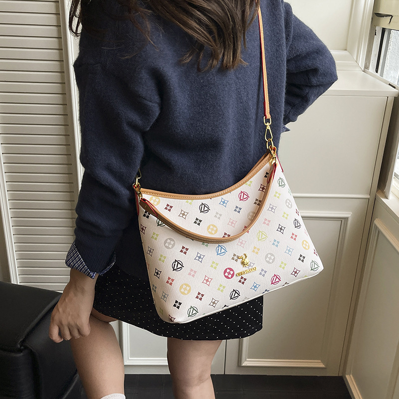 designer bag Women's with High-End Feel Large Capacity Three-Color Tote Bag Commuting Crossbody Bag