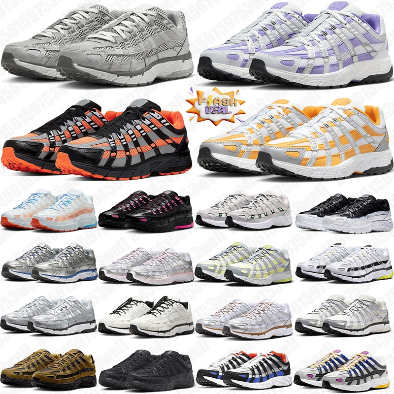 free shipping designer p6000 running shoes p-6000 sneakers for womens mens trainers p 6000 chaussures schoenen Grey Brown women men outdoor sports runners classic