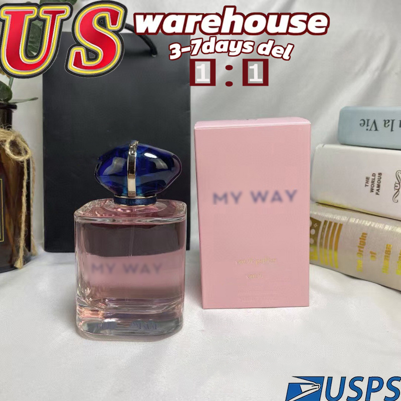 Designer brand My Way perfume 90ml Women Long Lasting Good Smell EDP Spray cologne Fragrance High quality fast ship