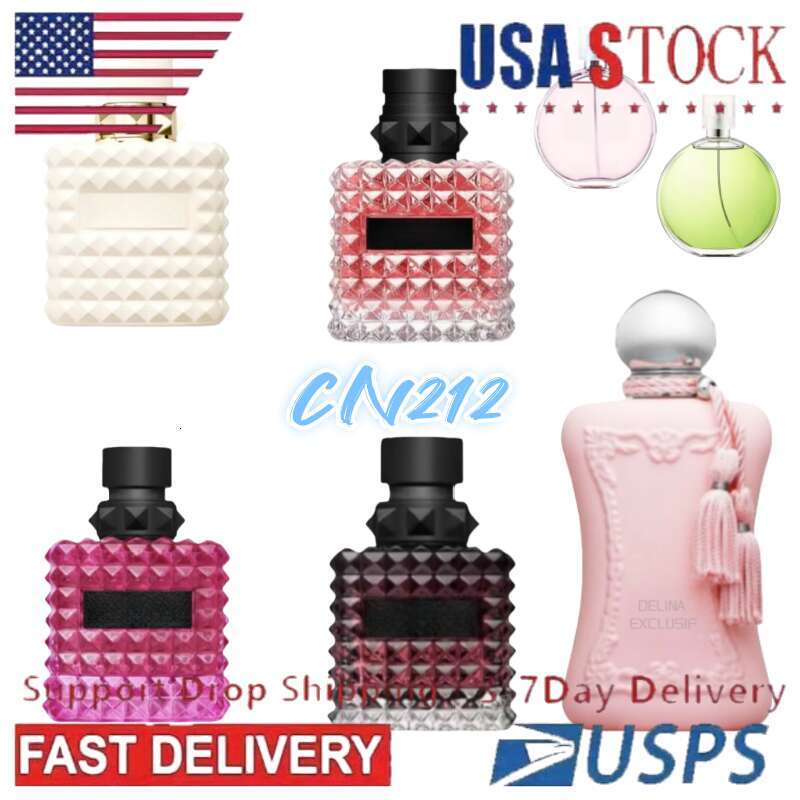 Chic Girl Born In Roma Intense For Women DELINA LA ROSEE Cologne 75ML Lady Fragrance Valentine Day Gift Long Lasting Pleasant Perfume On Sale Fast logistics