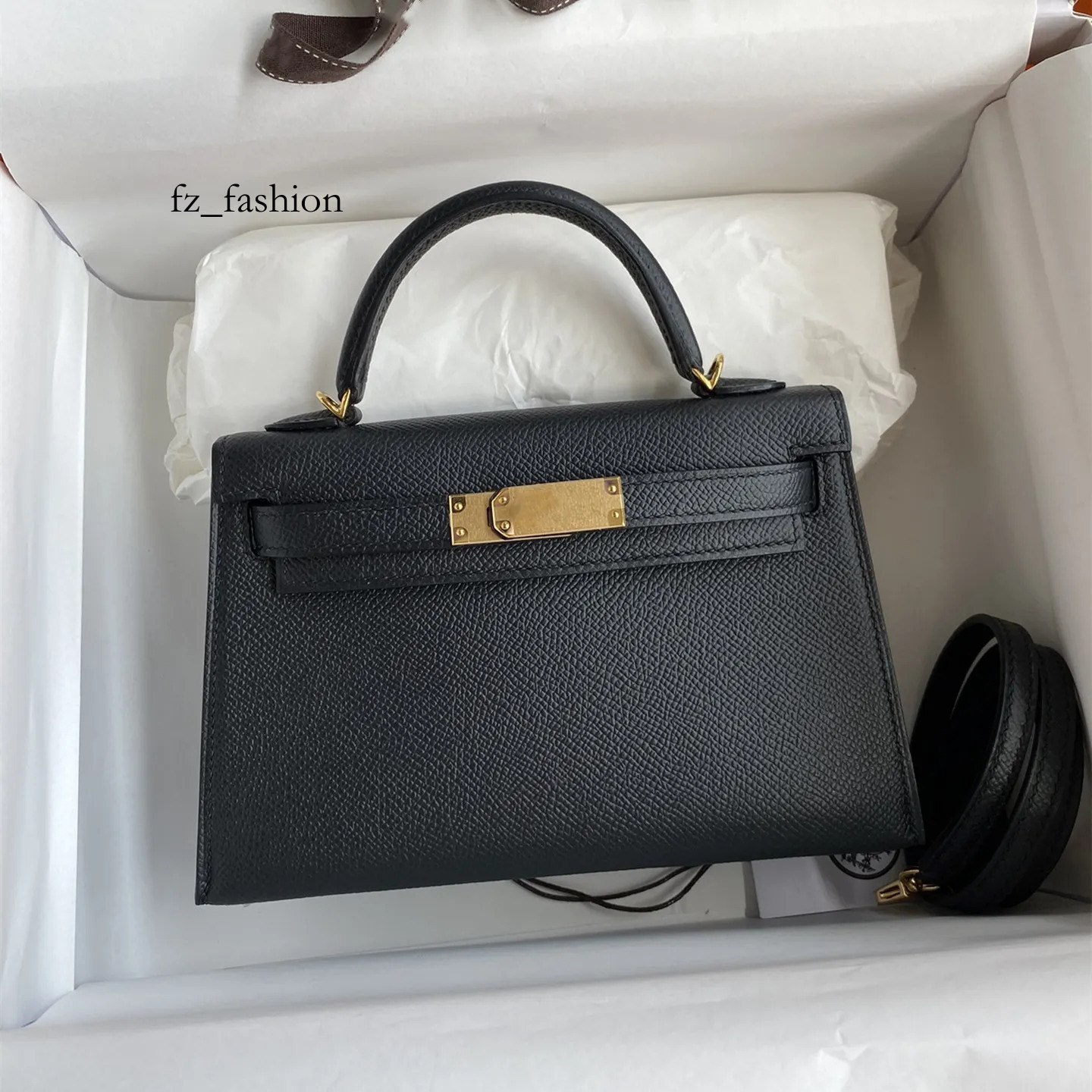 10A Designer Bag Kell Mirror Quality Mini Bag Shoulder Bag Handbag Luxury Women Crossbody Bag Leather Tote With Lock And Key Cowhide Purse Dc 475