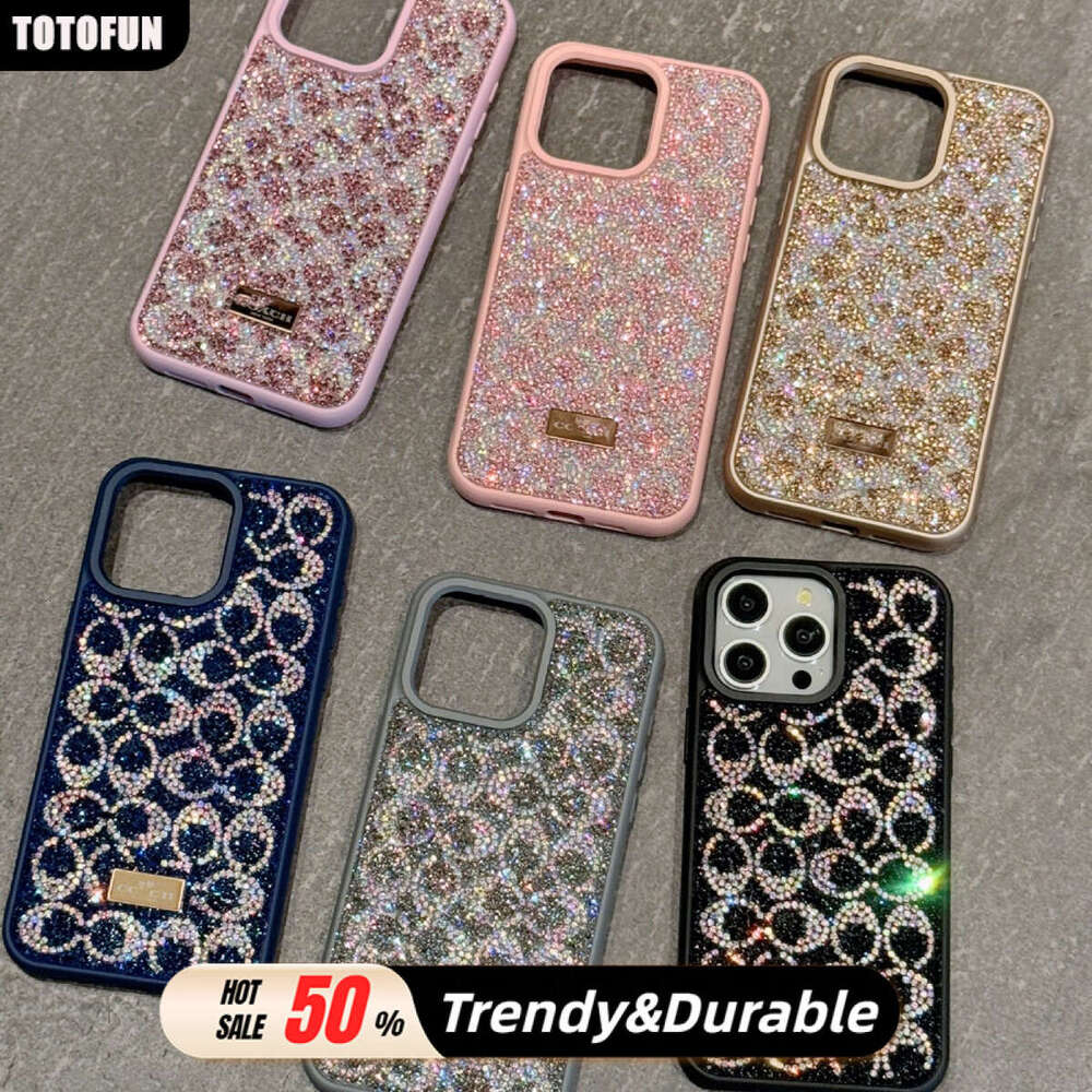 Phone case For iPhone Foreign Trade Exclusive Skin Feel Diamond Protective Case for iPhone 17 Pro Max Apple 16 Shockproof and Drop-resistant